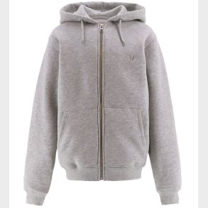 Hound Cardigan - Light Grey Melang