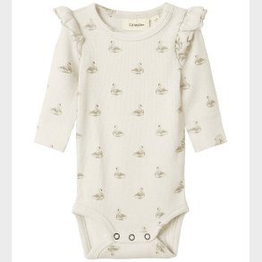 Lil' Atelier Body l/ - Noos - Rib - Pastel Parchment/SWAN