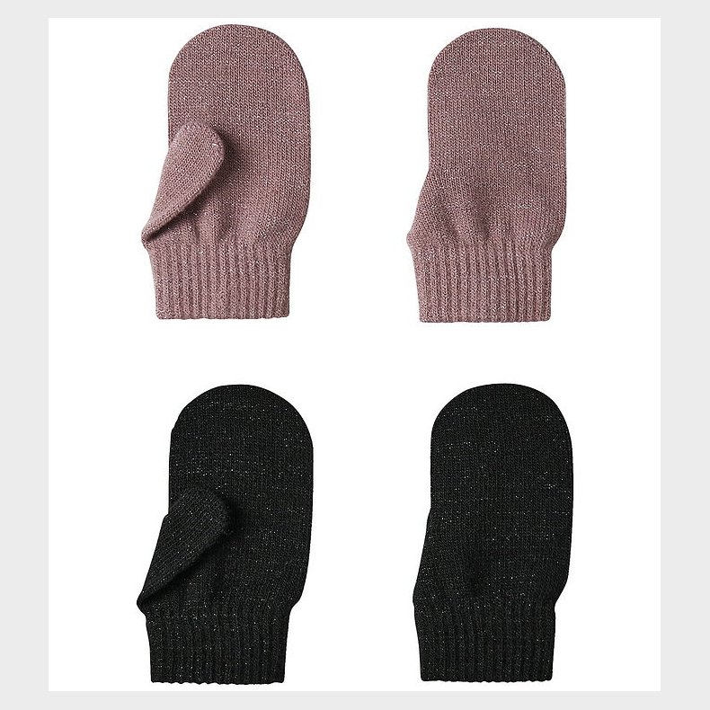 Name It Luffer - NmfMagic - 2-pak - Sort/Woodrose