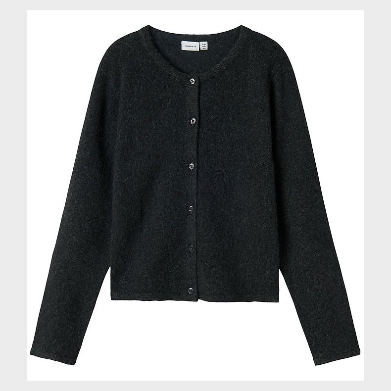 Name It Cardigan - Strik - NkfSaluna - Dark Grey Melange