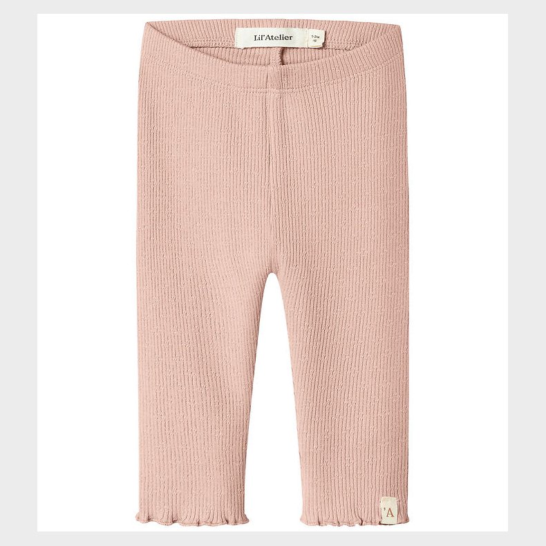 Lil Atelier Leggings - NbfNora - Cameo Rose