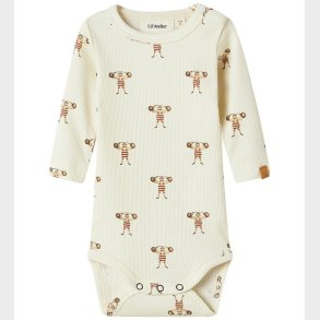 Lil Atelier Body l/ - NbmLavo - Turtledove/STRONG MAN