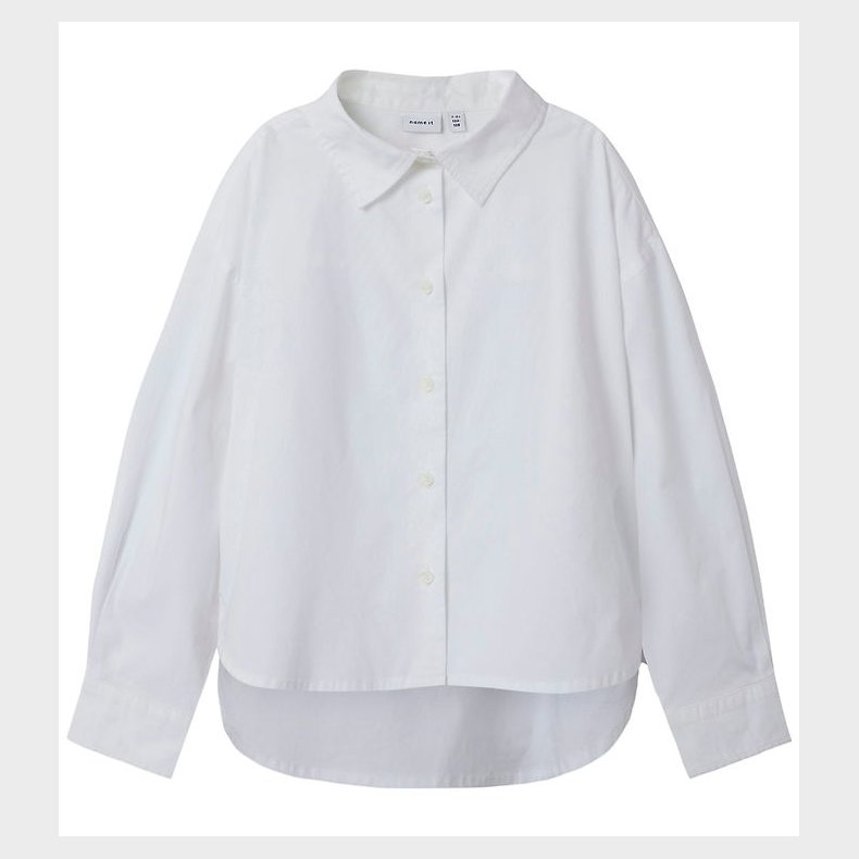 Name It Skjorte - NkfNiara - Cloud Dancer