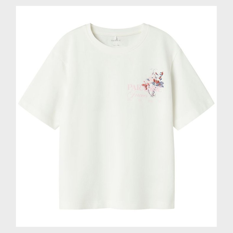 Name It T-Shirt - NkfNorla - Cloud Dancer