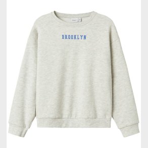 Name It Sweatshirt - NkfNevea - Light Grey Melange