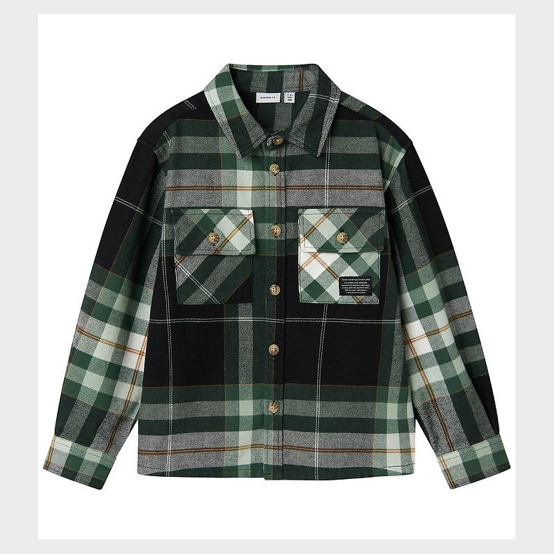 Name It Skjorte - NkmNorris - Garden Topiary