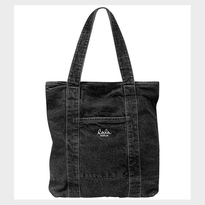 Lala Berlin Shopper - Carmela - Denim Washed Black