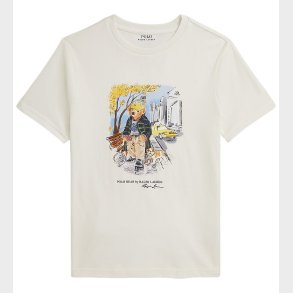 Polo Ralph Lauren T-shirt - Off White m. Bamse