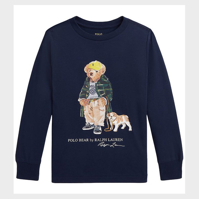 Polo Ralph Lauren Bluse - Navy m. Bamse