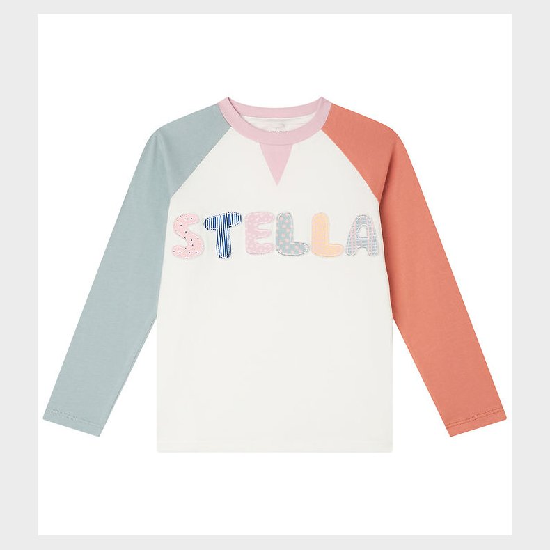 Stella McCartney Kids Bluse - Hvid m. Pastel