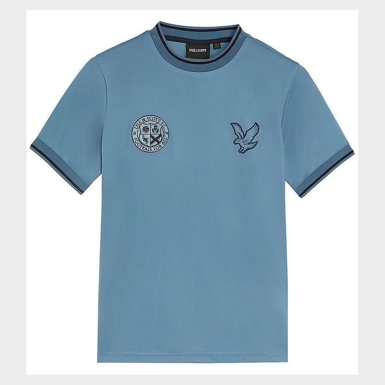 Lyle & Scott T-shirt - Football - Ocean Sky