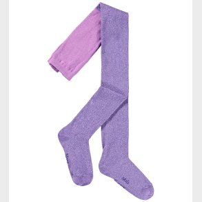 Molo Str�mpebukser - Glitter Tights - Purple Ray