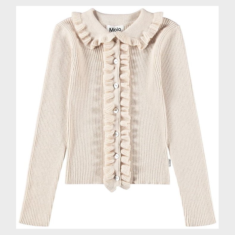 Molo Cardigan - Rib - Gamora - Buttercream