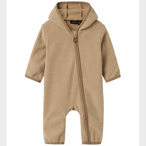 Name It Fleecedragt - NbnMeeko - Timber Wolf