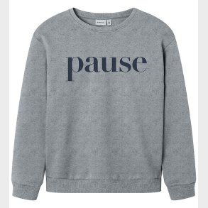 Name It Sweatshirt - NkmNello - Grey Melange
