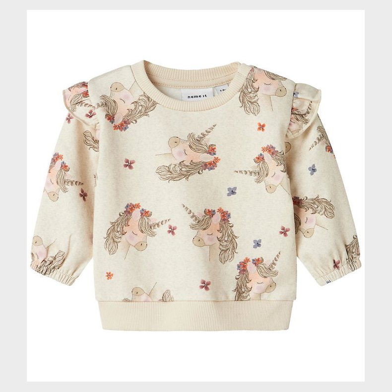 Name It Sweatshirt - NbfNoise - Peyote Melange