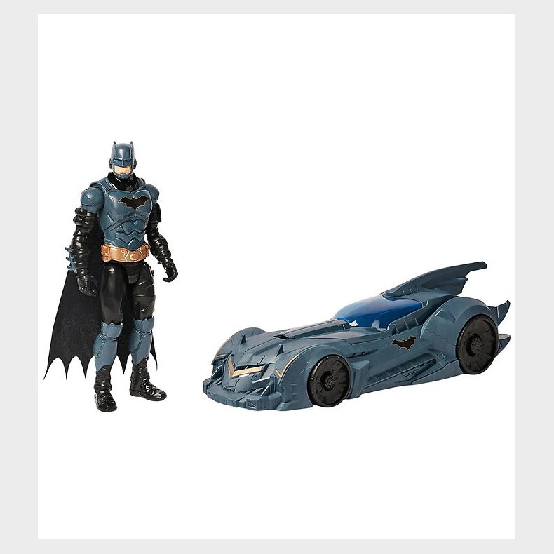 Batman Batmobile m. Figur - Shadow Guardian - 30/40 cm