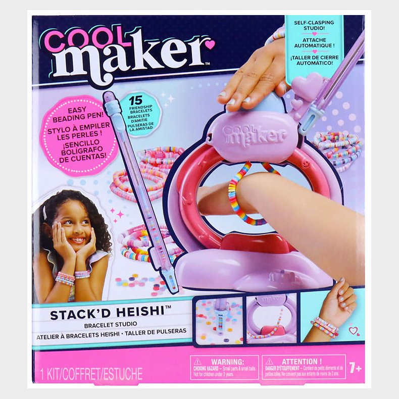 Cool Maker Smykkest - Stack'd Heishi Bracelet Studio