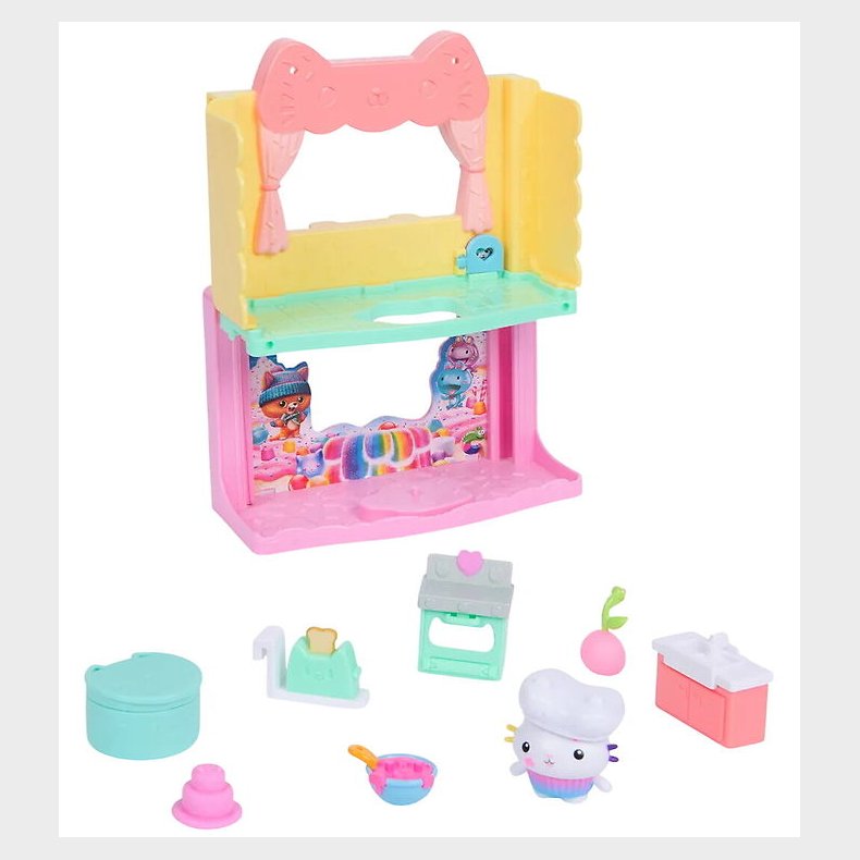 Gabby's Dollhouse St - 10 Dele - Cakey's Sprinkle Cake-Tastic K