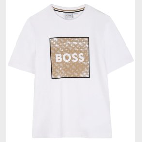 BOSS T-Shirt - Hvid m. Print