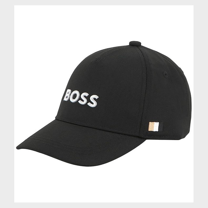 BOSS Kasket - Sort m. Logo
