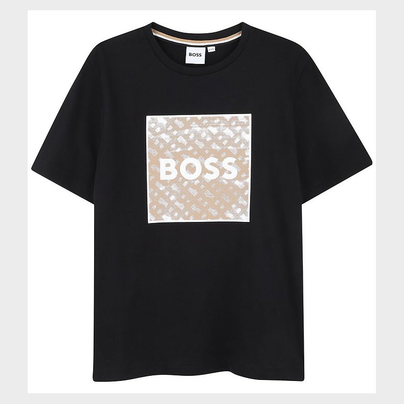 BOSS T-Shirt - Sort m. Print