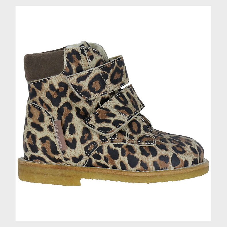 Angulus Begynderstvler m. For - Tex - Beige Leo/Taupe