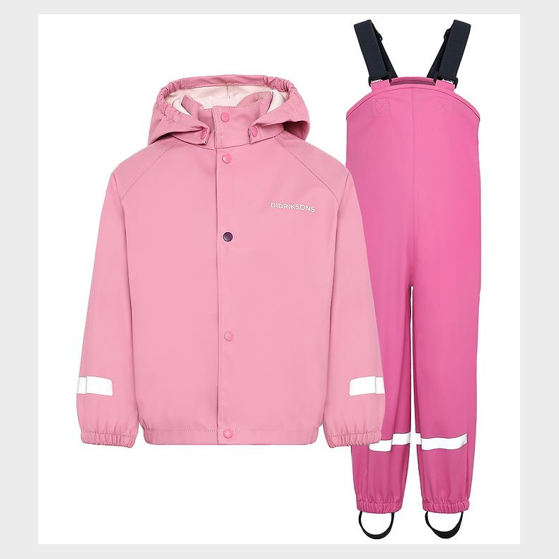 Didriksons Regntj m. seler - Slaskeman - Light Heather Pink