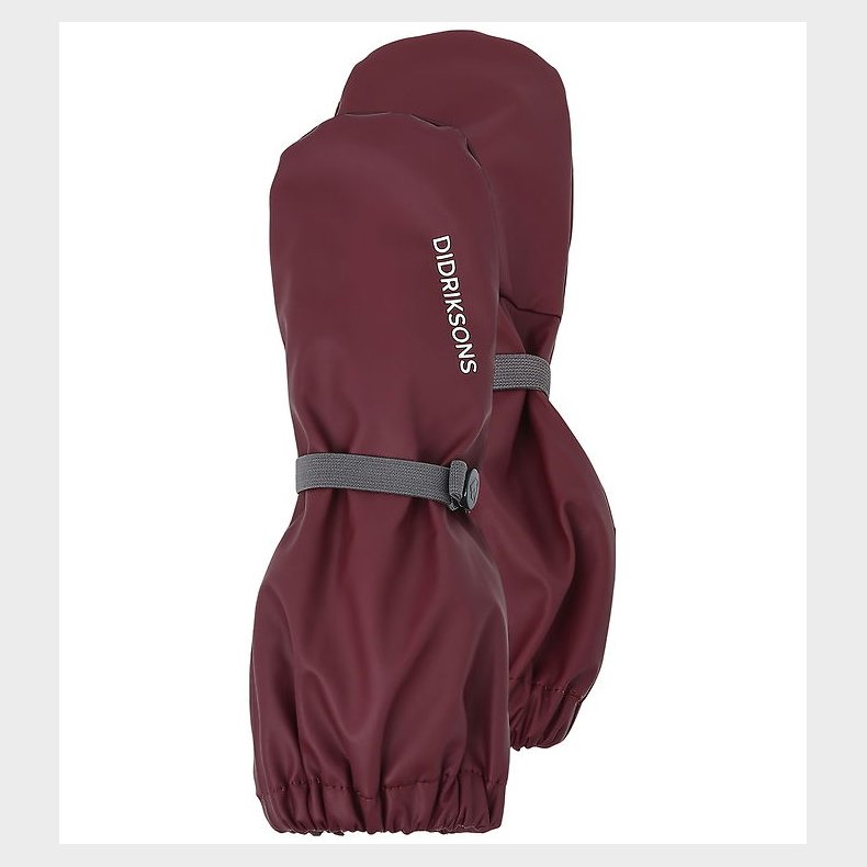 Didriksons Luffer m. Fleece - PU - Pileglove - Anemon Red