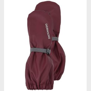 Didriksons Luffer m. Fleece - PU - Pileglove - Anemon Red