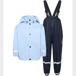 Didriksons Regntj m. Seler - Slaskeman - Light Sea Blue