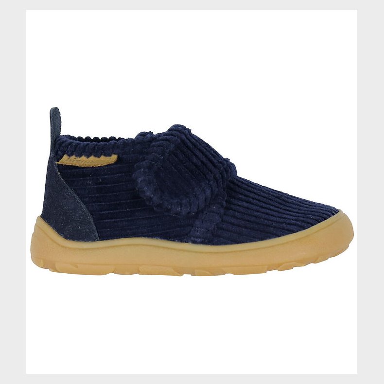 Bisgaard Hjemmesko - Barefoot - Navy Corduroy
