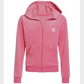 adidas Originals Cardigan - Velour - Pink Fusion/Hvid