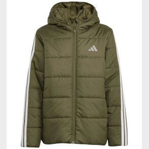 adidas Performance Dynejakke - J Ess 3S - Olistr/Black