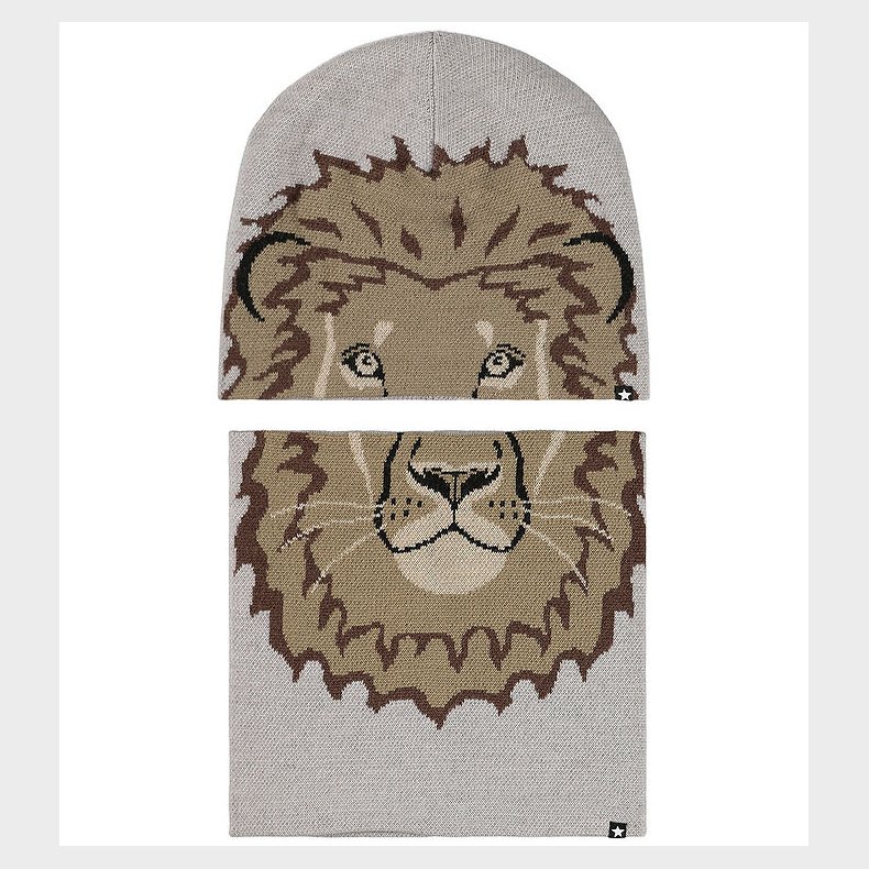 Molo Hue m. Tube - Kleo - Uld/Polyester - Lion Face