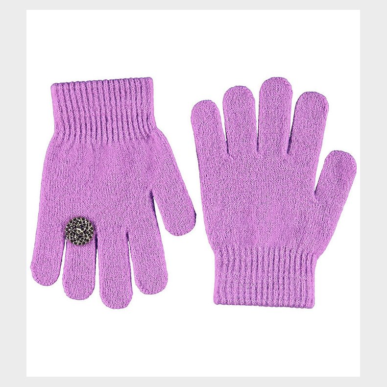 Molo Handsker - Krystal - Purple Ray