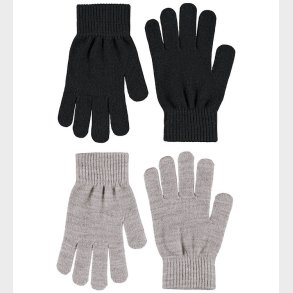 Molo Handsker - 2-pak - Strik - Kiddy - Grey melange