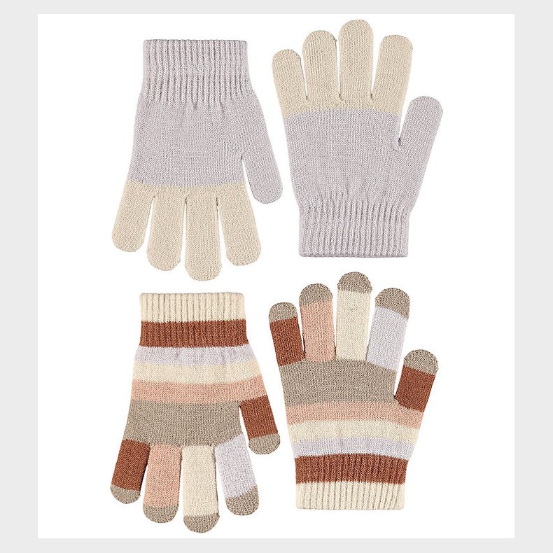 Molo Handsker - 2-pak - Strik - Kei - Lilac Marble