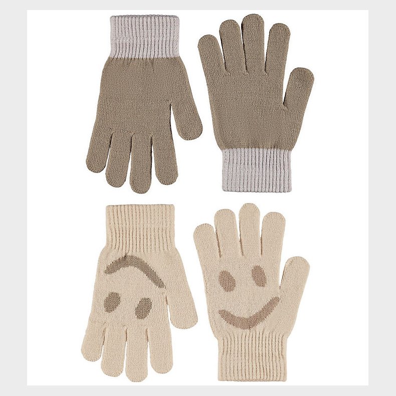 Molo Handsker - Strik - 2-pak - Kello - Vanilla