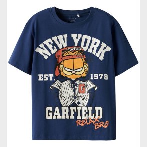 Name It T-shirt - NkmAbbas Garfild - Blueprint