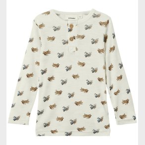 Lil' Atelier Bluse - NmmNalu - Turtledove/MELANGE