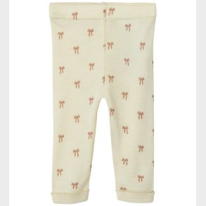 Lil' Atelier Leggins - Noos - NbfNalu - Turtledove/MELANGE