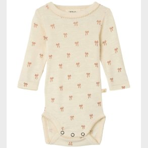 Lil' Atelier Body l/� - Uld/Modal - Noos - NbfNalu - Turtledove/