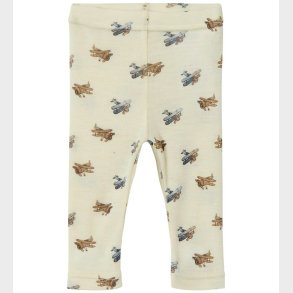 Lil' Atelier Leggins - Noos - NbmNalu - Turtledove/MELANGE