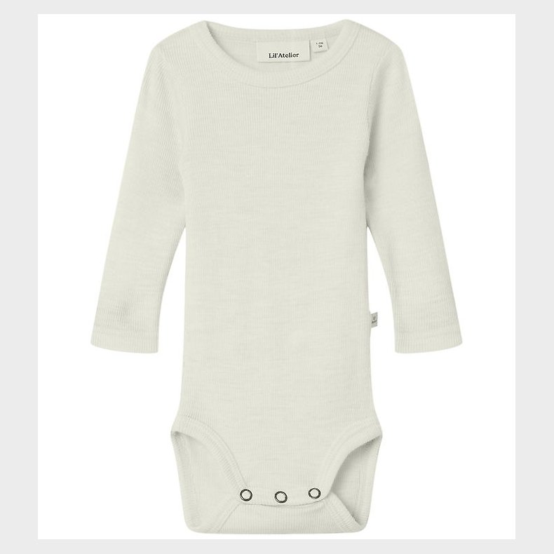 Lil' Atelier Body l/ - Noos - Rib - NbnNalu - Turtledove/MELANG
