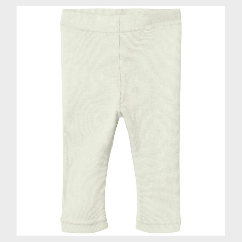 Lil' Atelier Leggins - Noos - Rib - NbnNalu - Turtledove/MELANGE