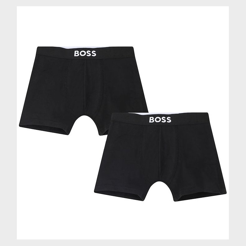 BOSS Boxershorts - 2-pak - Sort