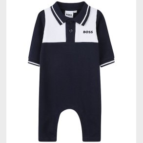 BOSS Heldragt - Navy/Hvid