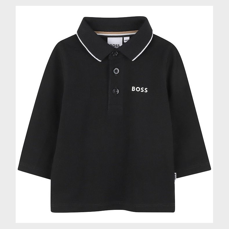 BOSS Polobluse - Sort