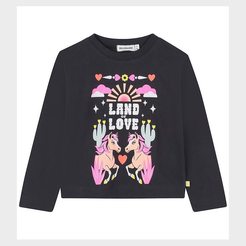 Billieblush T-shirt - Sort m. Print